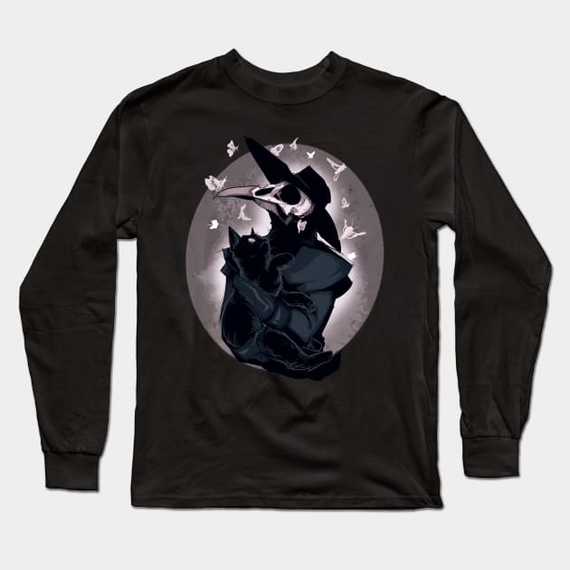 Nocturnal Long Sleeve T-Shirt by LVBart